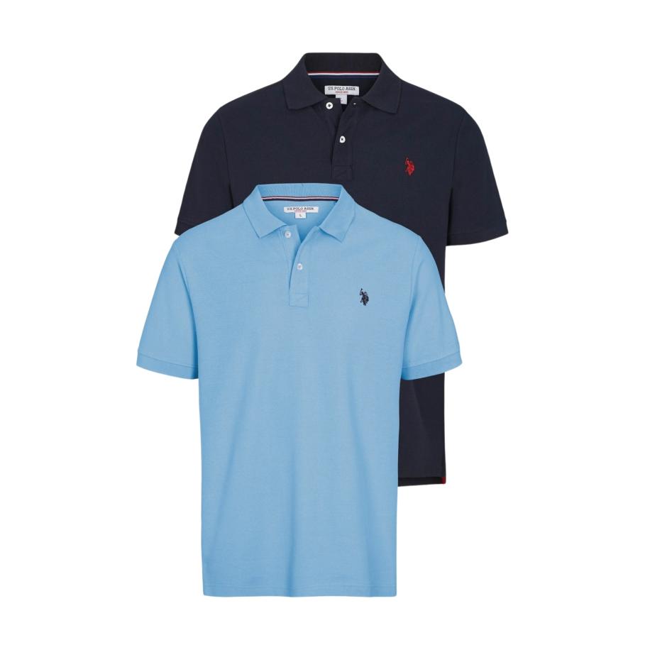 U.S. Polo Assn. U.S. POLO ASSN. Shirt Alfred marine / lichtblauw -