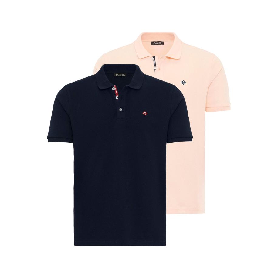 Cool Hill Cool Hill Shirt navy / perzik -