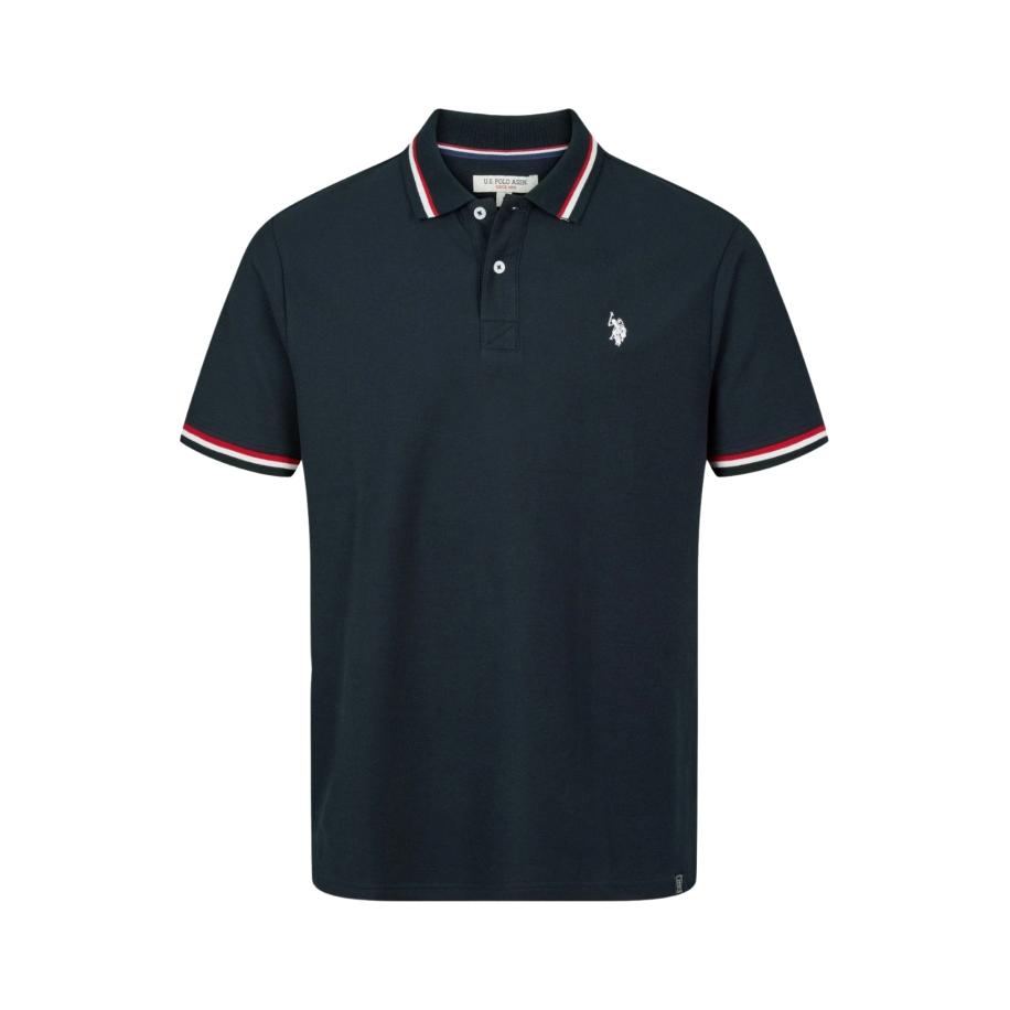 U.S. Polo Assn. U.S. POLO ASSN. Shirt Limited Anniversary saffier / wit -