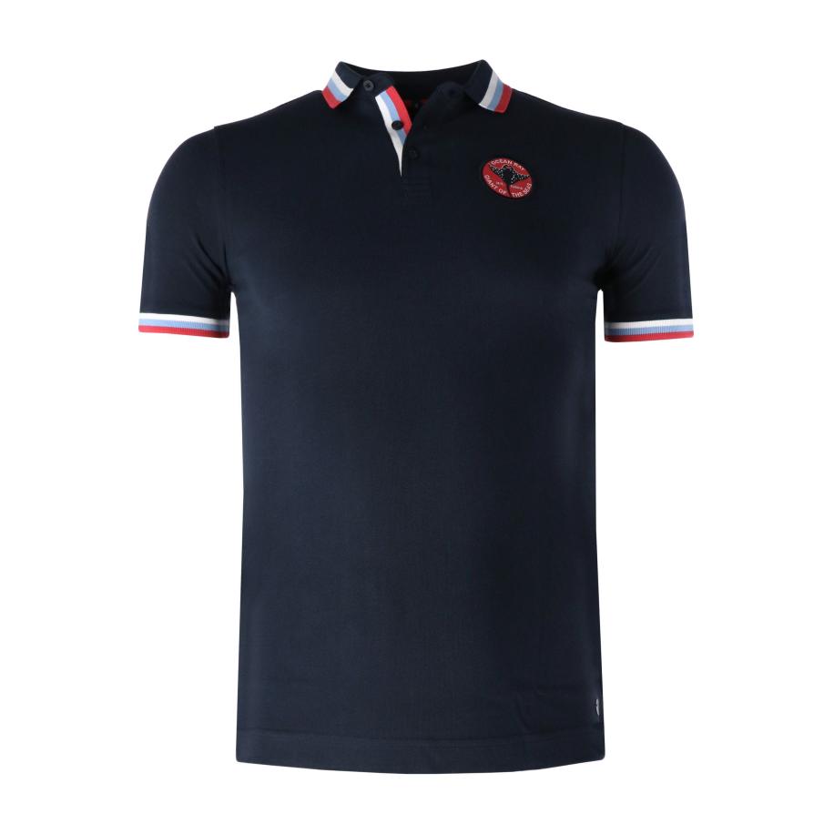 Marvelis Polo shirt Korte mouw marine Blauw