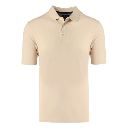 Marvelis Casual Polo shirt Korte mouw lichtbeige