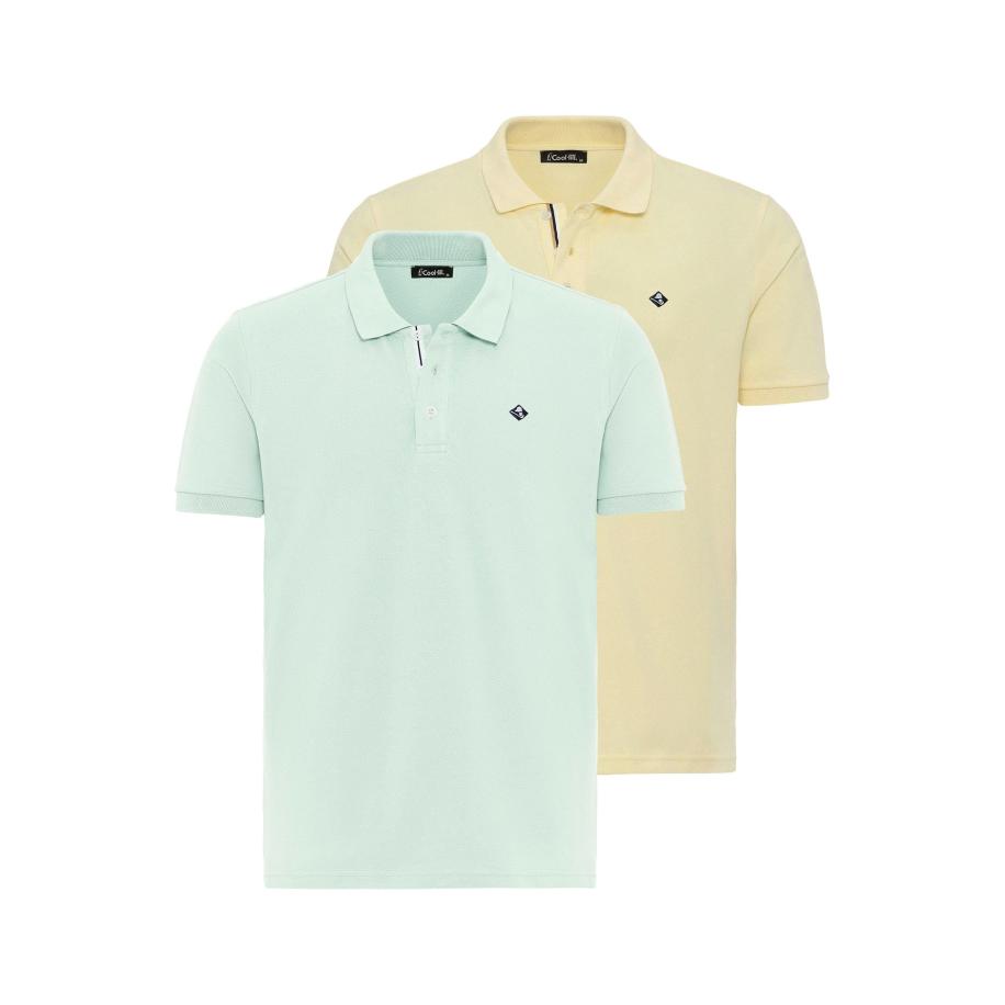 Cool Hill Cool Hill Shirt geel / groen -