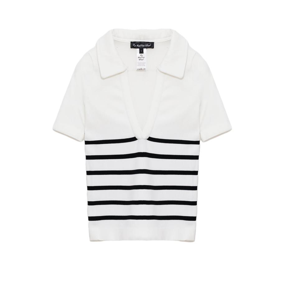 No Matter What No Matter What Shirt zwart / wit -