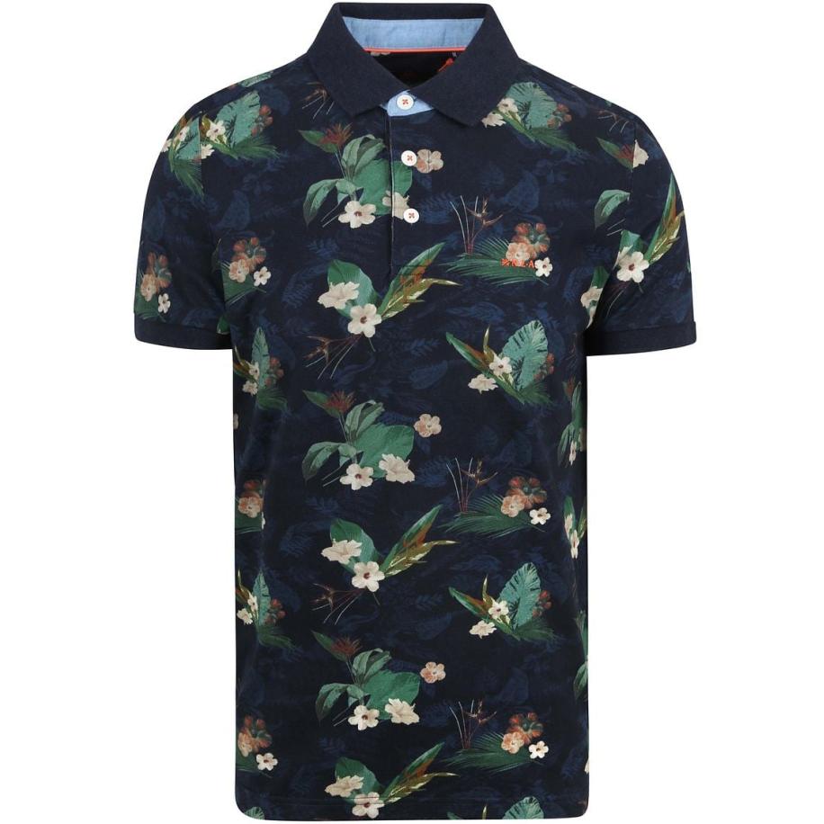 NZA Polo Nivalus Navy Blauw