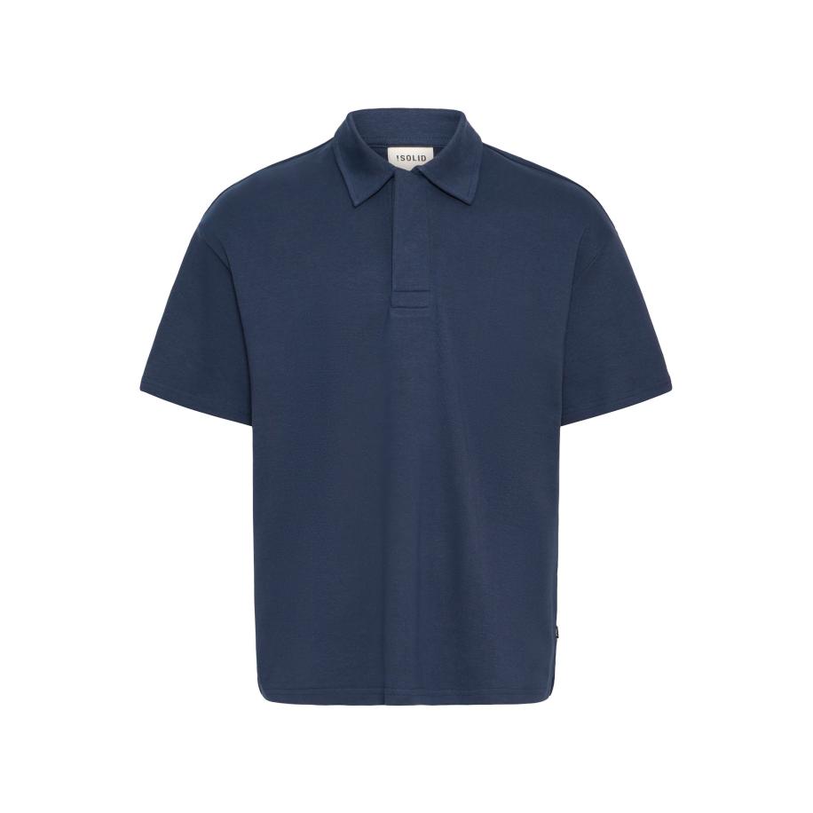 !Solid Shirt SDOSWALD blauw Blauw