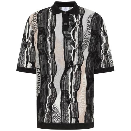 carlo colucci Carlo Colucci Shirt Erhard zwart