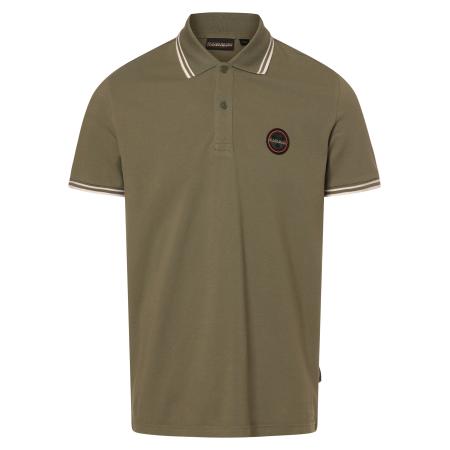 Napapijri NAPAPIJRI Shirt E-Macas ecru / donkergroen