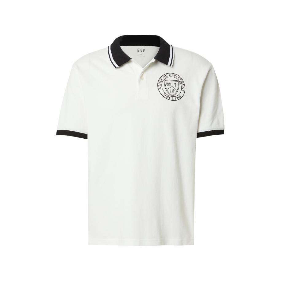 GAP GAP Shirt zwart / wit -