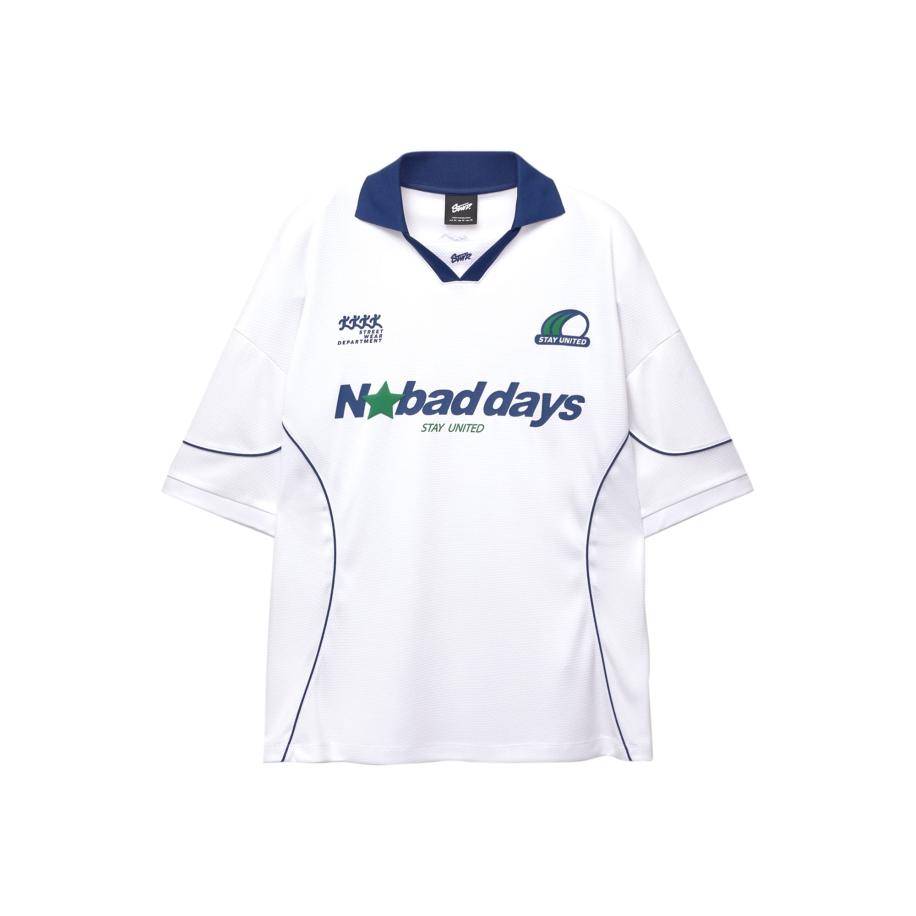 Pull&Bear Pull&Bear Shirt donkerblauw / groen / wit -