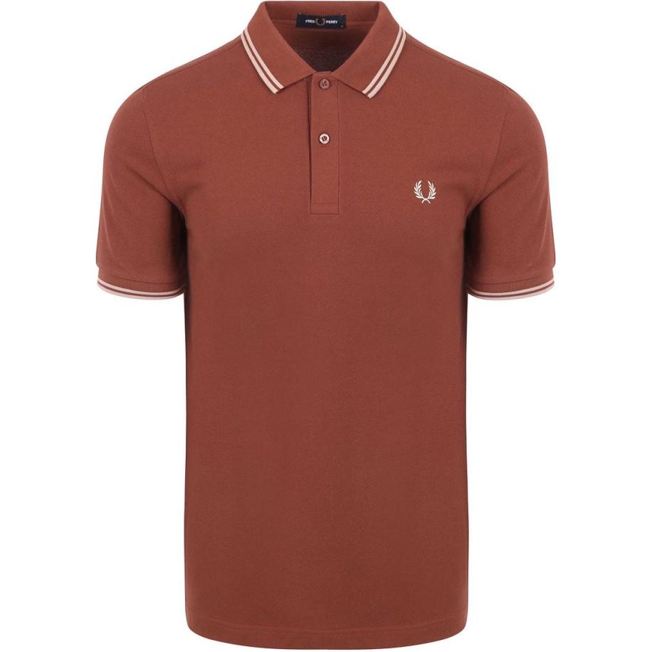 Fred Perry Polo M3600 Brique Rood
