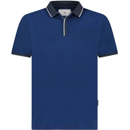 State Of Art Jersey Polo Donkerblauw