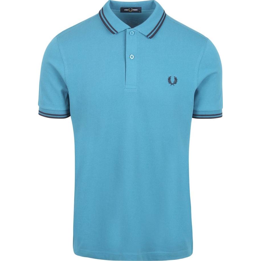 Fred Perry Polo M3600 Mid Blauw V35 Blauw