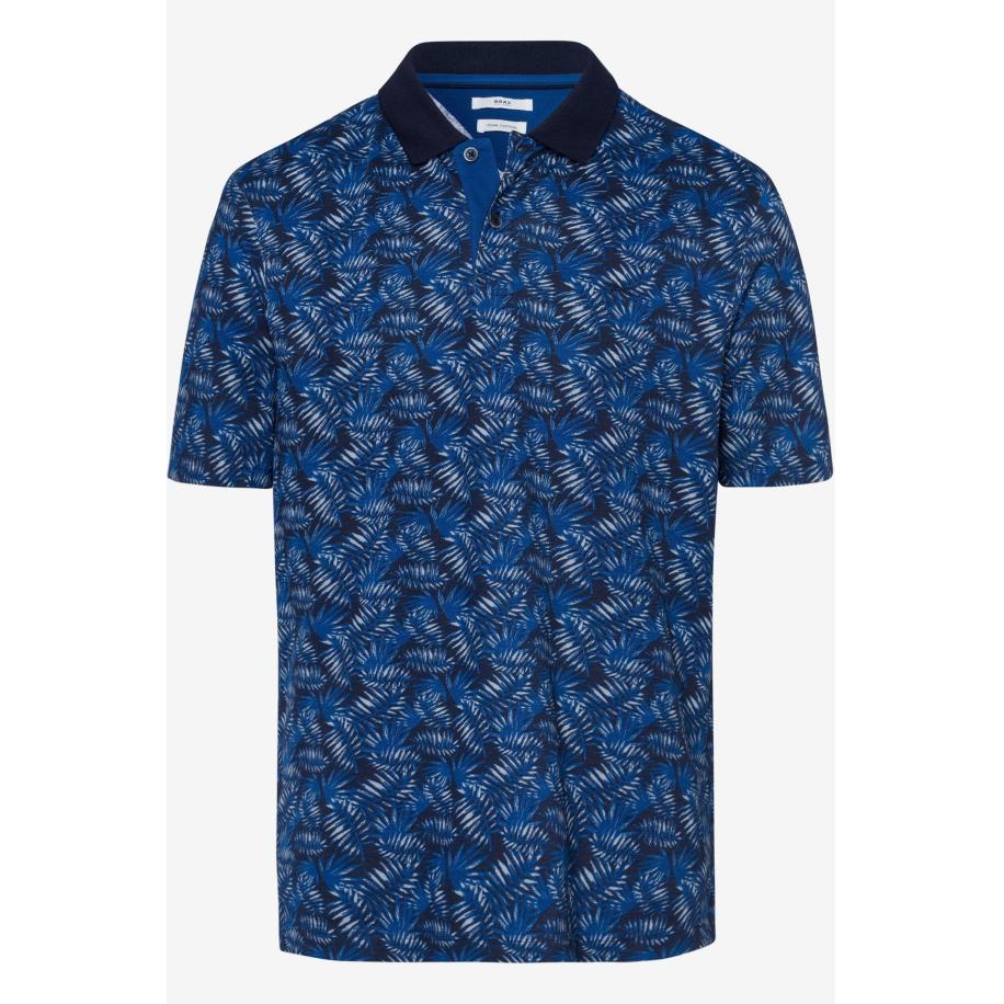 Brax Polo shirt Korte mouw marine Blauw