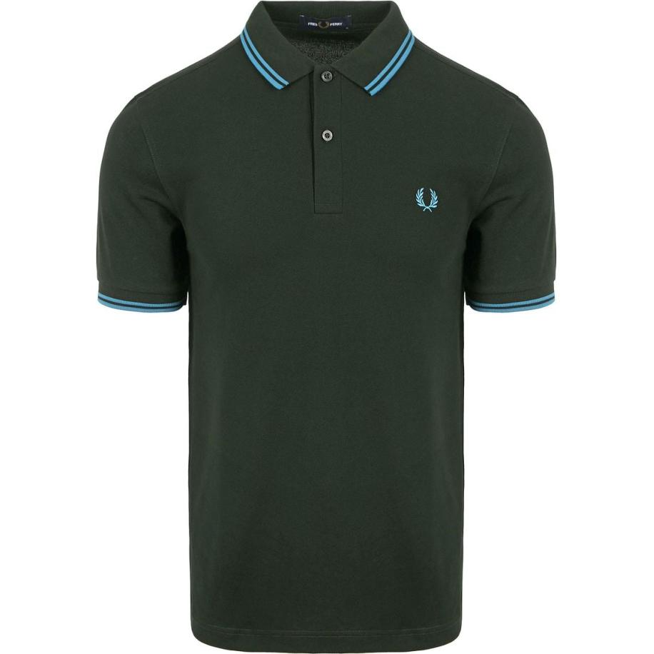 Fred Perry Polo M3600 Donkergroen W64 Groen