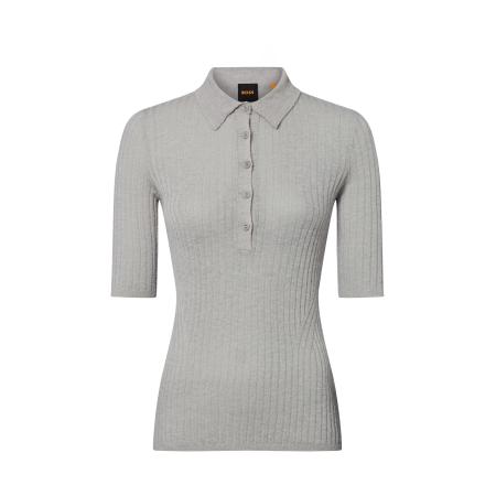 Hugo Boss BOSS Shirt Fugano lichtgrijs