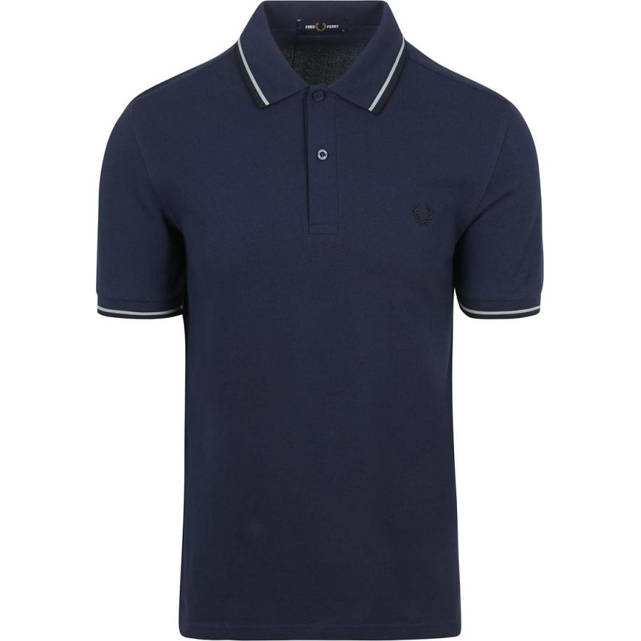 Fred Perry M3600 Polo Donkerblauw Y21 Blauw