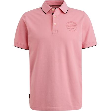 PME Legend Poloshirt Piqué Logo Roze