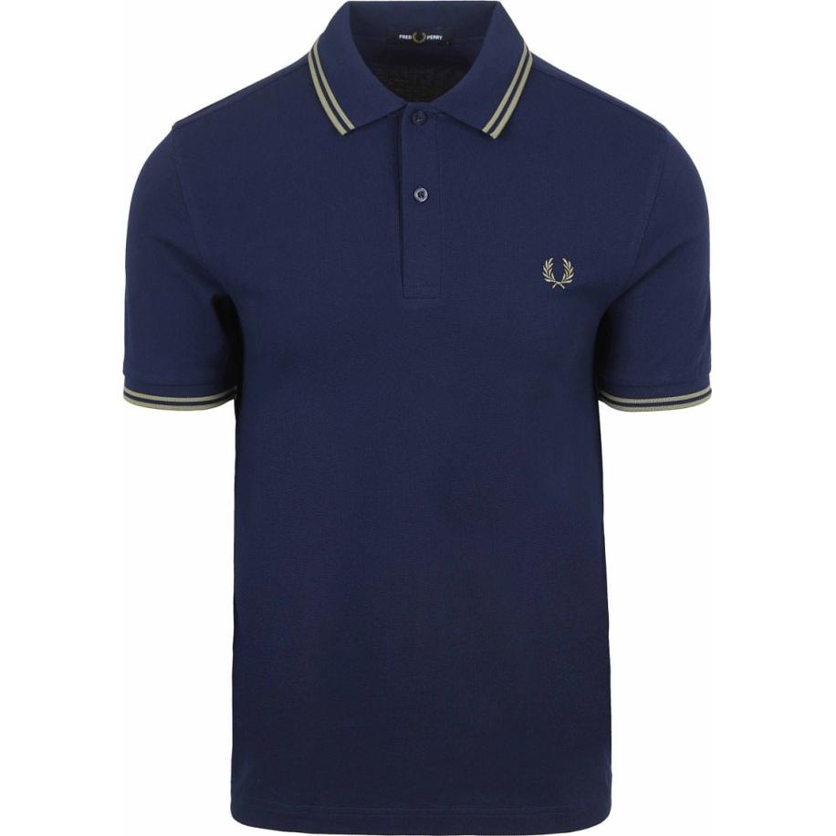 Fred Perry M3600 Polo Donkerblauw Y59 Blauw