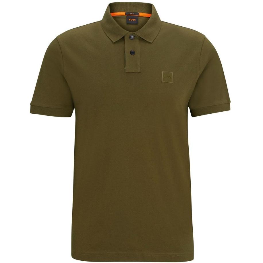 BOSS Passenger Polo Donkergroen Groen