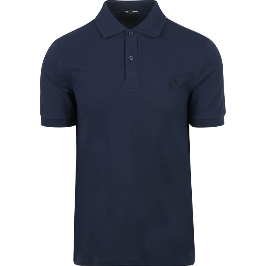 Fred Perry Polo M6000 Donkerblauw Y48 Blauw