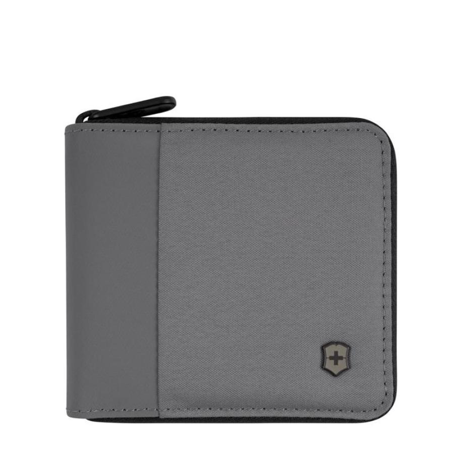Victorinox Travel Essentials Zip-Around Wallet frost grey Grijs