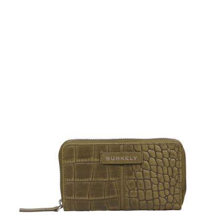 Burkely Cool Colbie Medium Zip Around Wallet olive