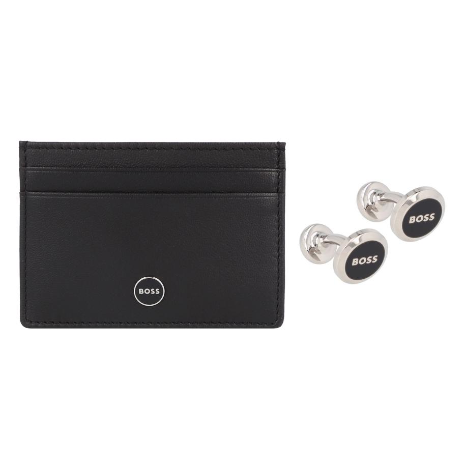 Hugo Boss BOSS Portemonnee zwart / zilver -