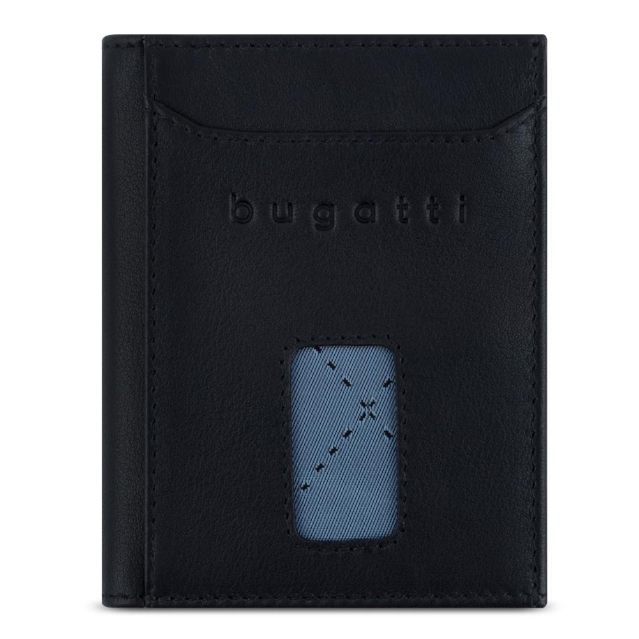 Bugatti bugatti Portemonnee Secure Slim zwart -