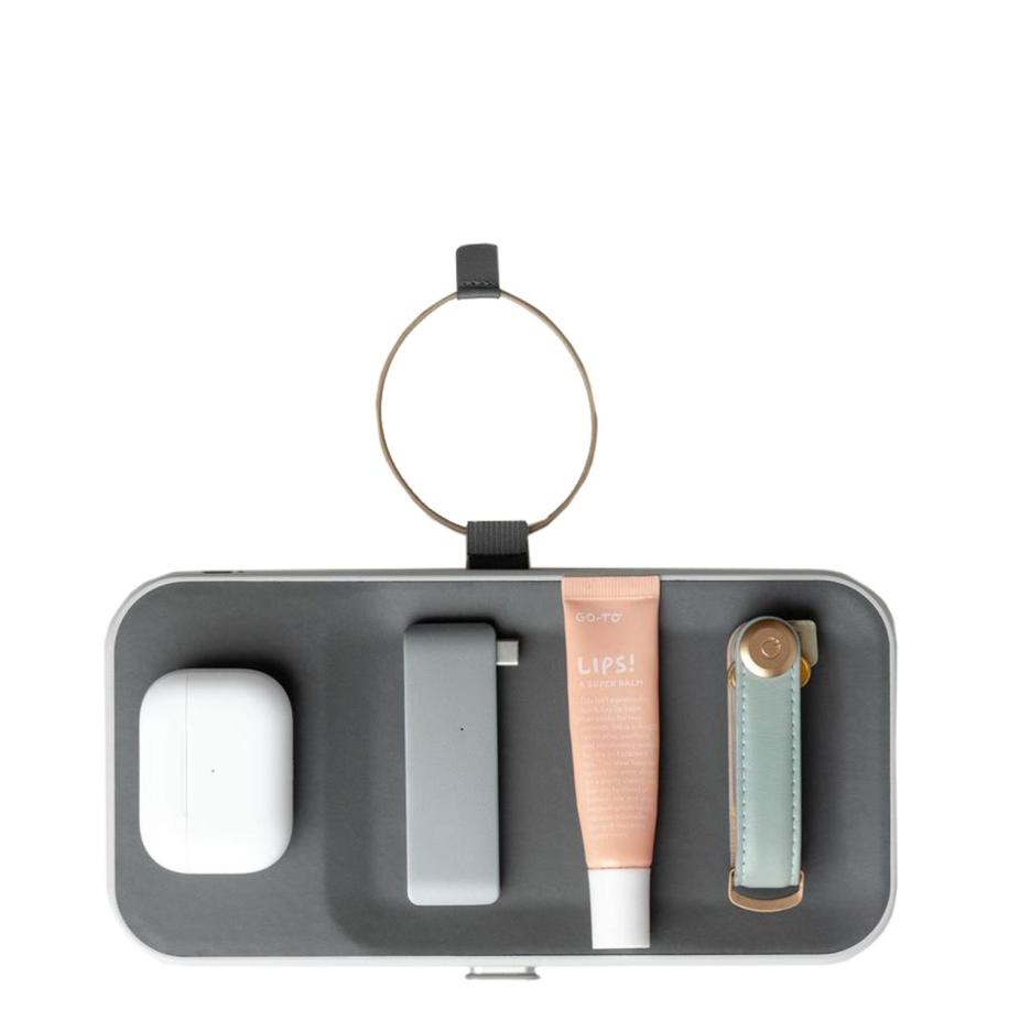 Orbitkey Nest Portable Organizer ash grey Grijs