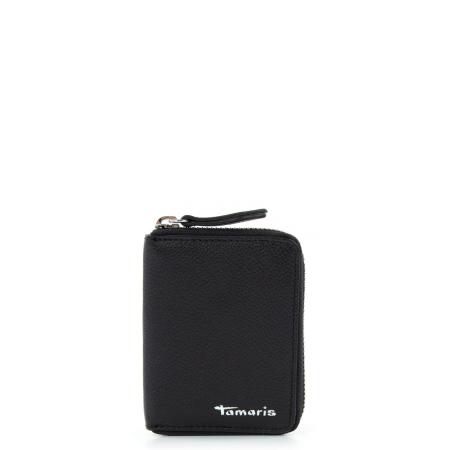 Tamaris Portemonnee Amanda zwart / zilver