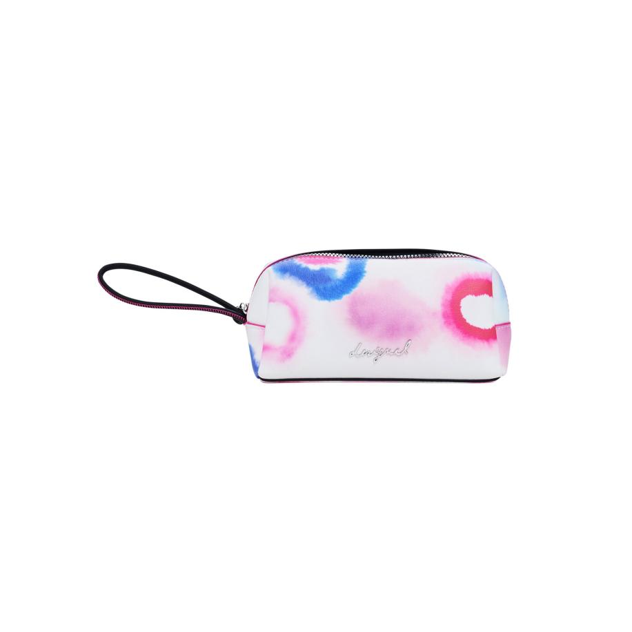 Desigual Desigual Etui blauw / pink / wit -