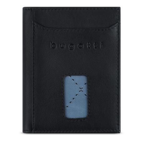 Bugatti bugatti Portemonnee Secure Slim duifblauw / zwart