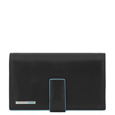 Piquadro Blue Square Women Wallet black