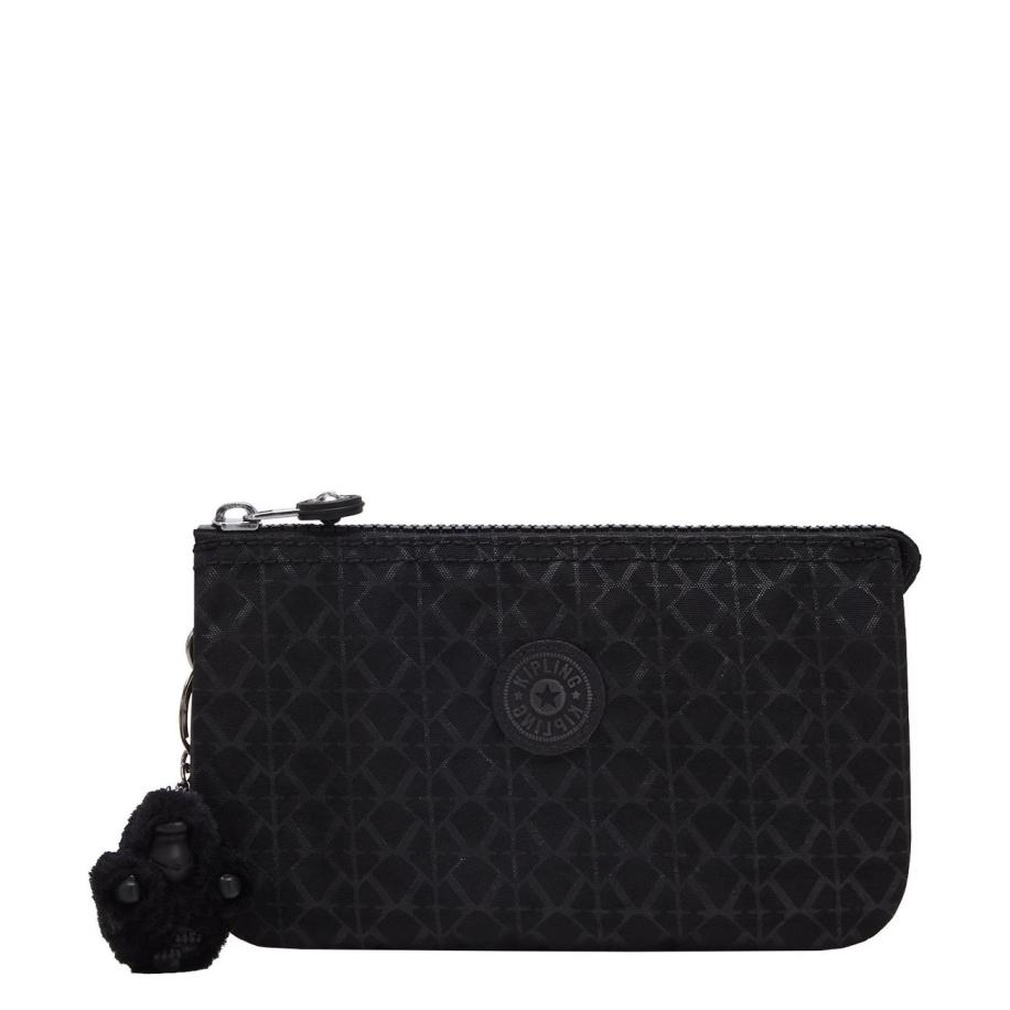 Kipling Creativity L Clutch signature emb Multicolor
