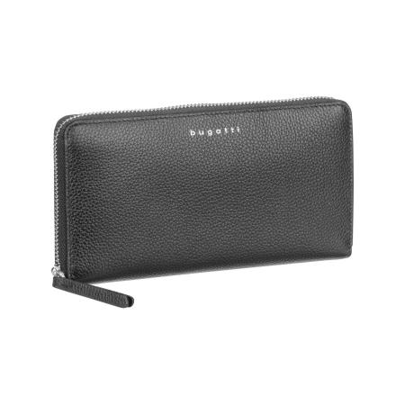 Bugatti bugatti Portemonnee Linda zwart / zilver