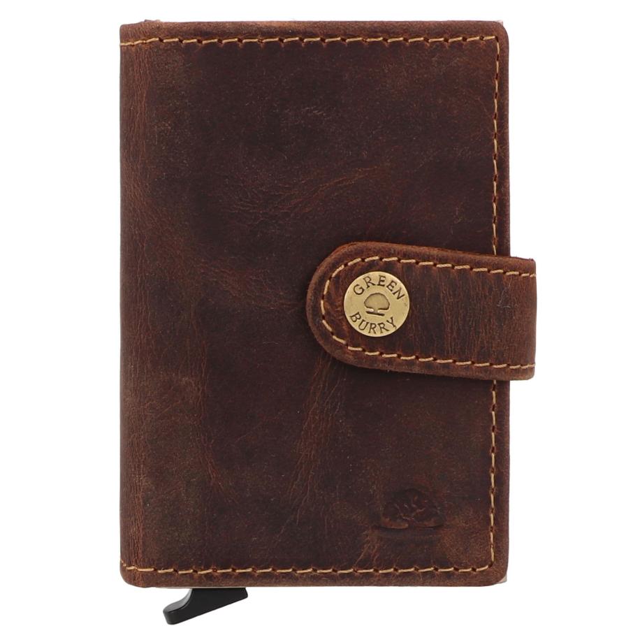 GreenBurry GREENBURRY Portemonnee donkerbruin -