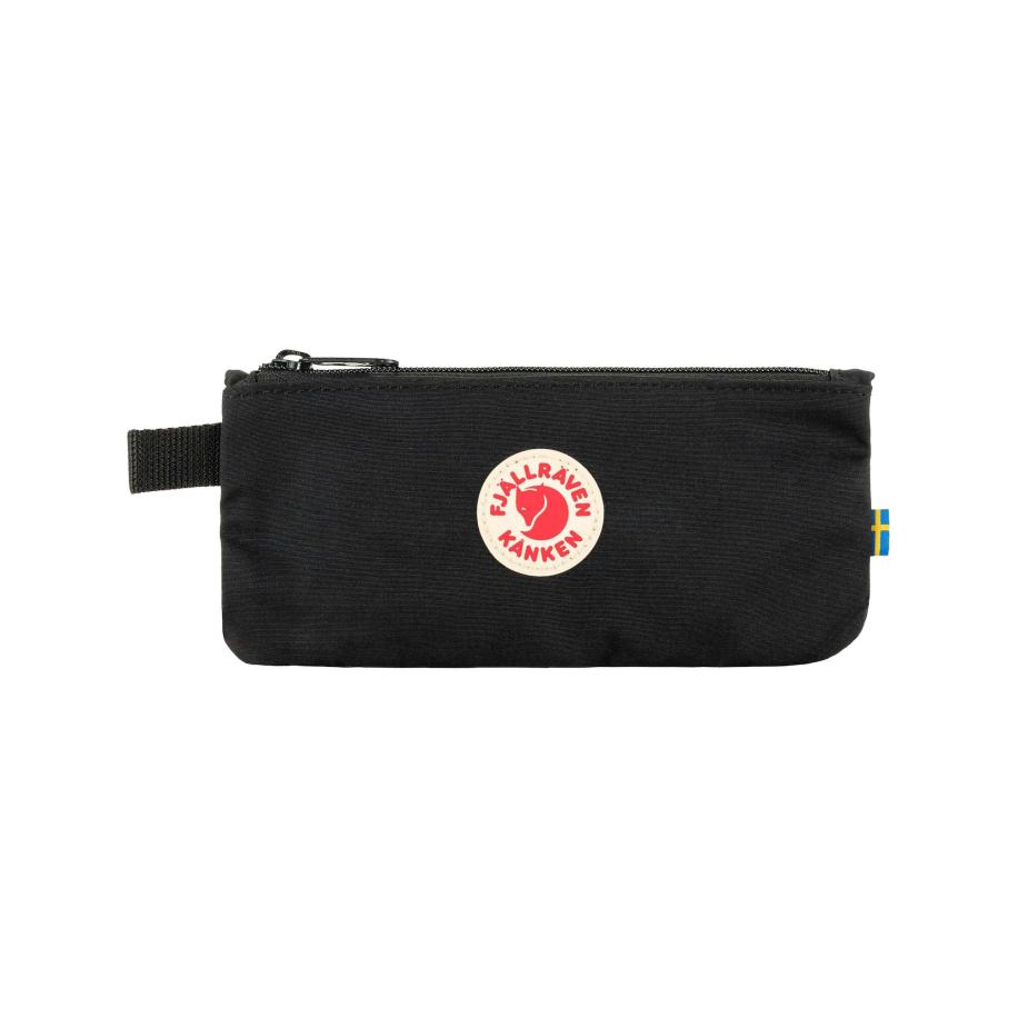 Fjällräven Etui bloedrood / zwart / wit Zwart