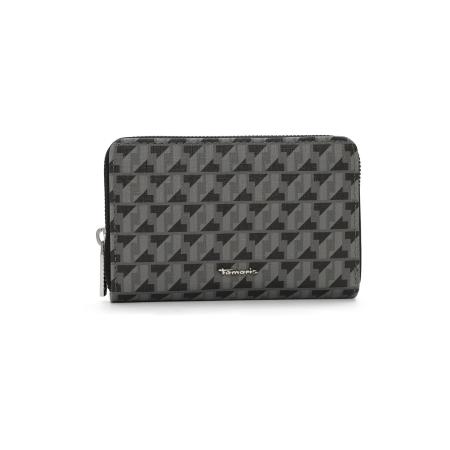 Tamaris Tamaris Portemonnee Francesca grijs / rookgrijs / zwart