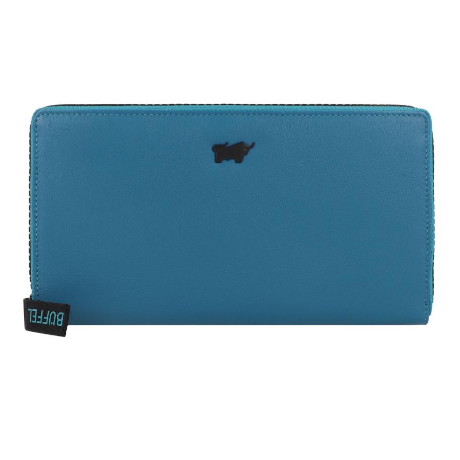 Braun Büffel Braun Büffel Portemonnee Capri blauw -