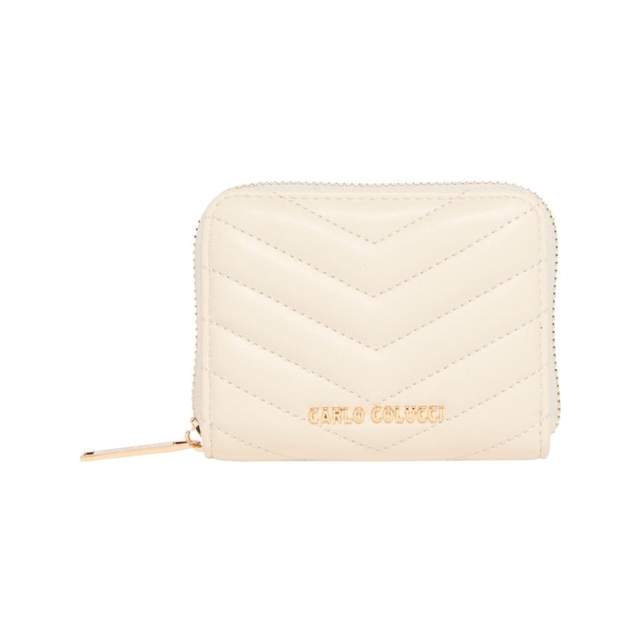 carlo colucci Carlo Colucci Portemonnee crème -