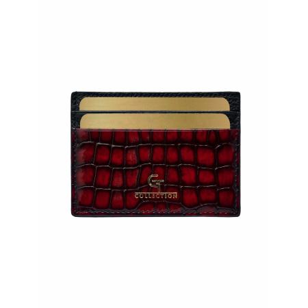 GT Collection Etui GT Crocodile Print rood