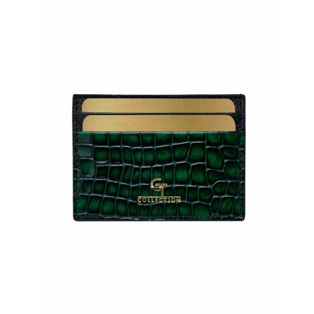 GT Collection Etui GT Crocodile Print groen