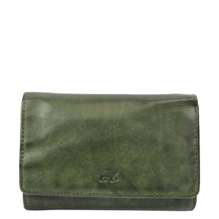 Bear Design Flappie Portemonnee green