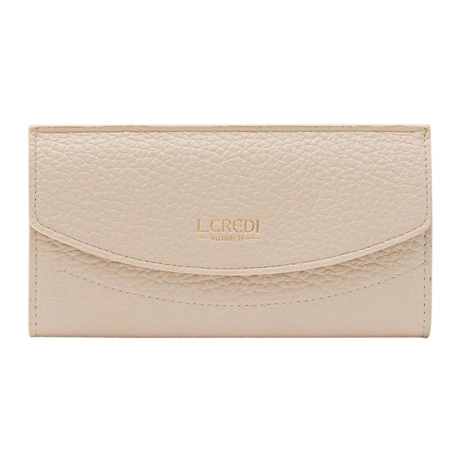 L.CREDI Portemonnee Ondria beige Bruin