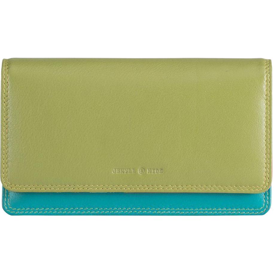 Jekyll & Hide Jekyll & Hide Portemonnee Caribbean blauw / groen / lichtrood -