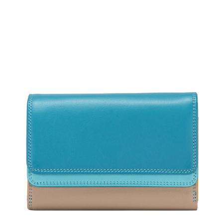 Mywalit Ladies Double Flap Purse Wallet sardinia
