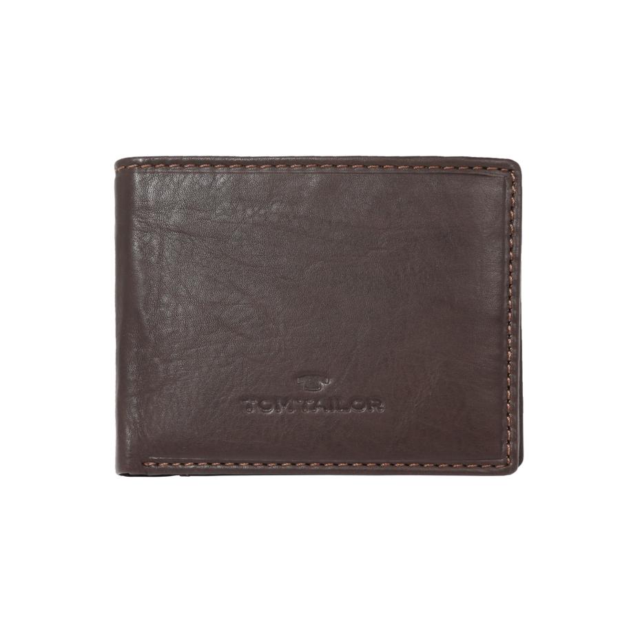 Tom Tailor TOM TAILOR Portemonnee Lary donkerbruin -