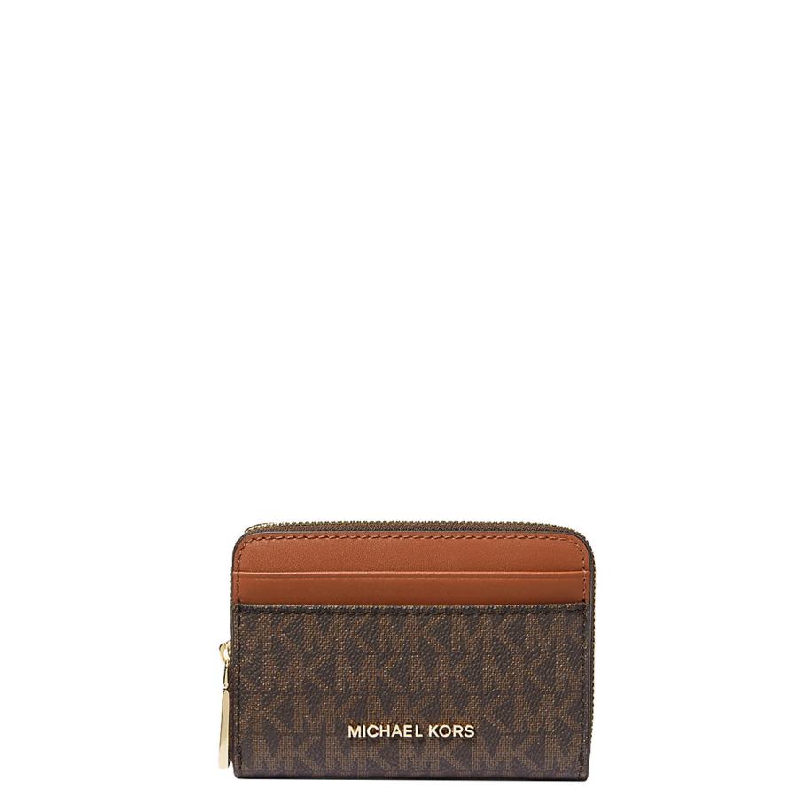 Michael Kors Jet Set SM Za Coin Card Case brn/acorn Bruin