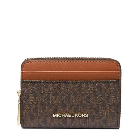 Michael Kors Jet Set SM Za Coin Card Case brn/acorn
