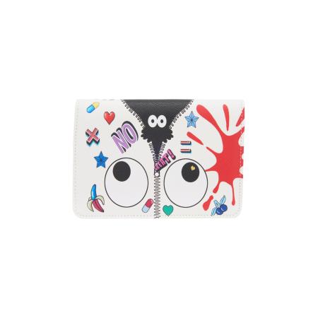 MYMO MYMO Portemonnee Pop Eyetheme sering / rood / zwart / wit